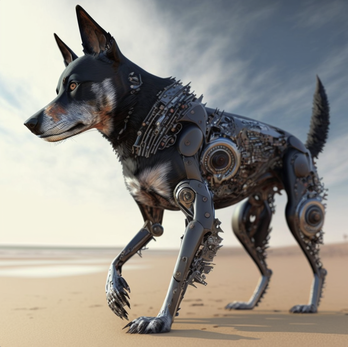 Robotic Australian Kelpie